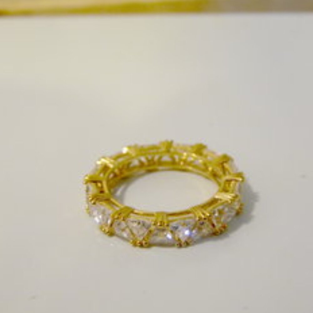 Radiance by Absolute Trilliant-Cut Eternity Band Size 9